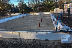 Sparer beton - fra parcelhus til Sauna