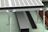 Steel ventilation panels