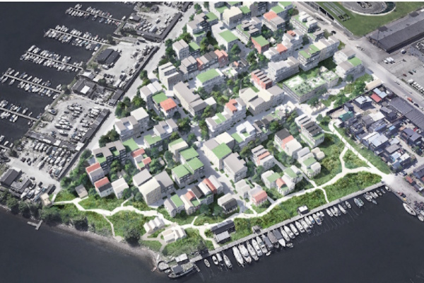 Stejlepladsen i Areco-farver