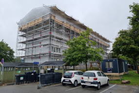 Strømpeforing af ventilationsskakte for bedre indeklima