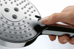 Styr hele brusebadet med en smart knap