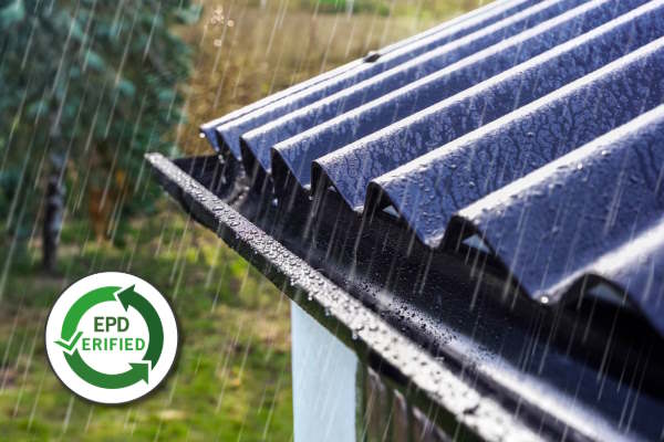 Tagrenders klimaaftryk: epd’er nu på 3 materialer