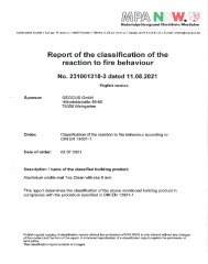 TC mit Rips 8 mm brandcertificering