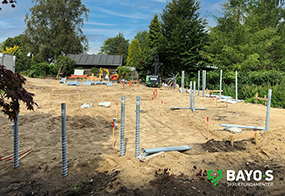 Tegn lovpligtig byggeskadesforsikring på byggeri på BAYO.S Skruefundamenter