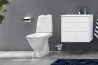Toilet Nautic 1546L, skjult S-lås, Hygienic Flush