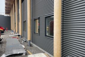 Træ og stål i unikt samarbejde i Morsø Forsynings nye hovedkvarter