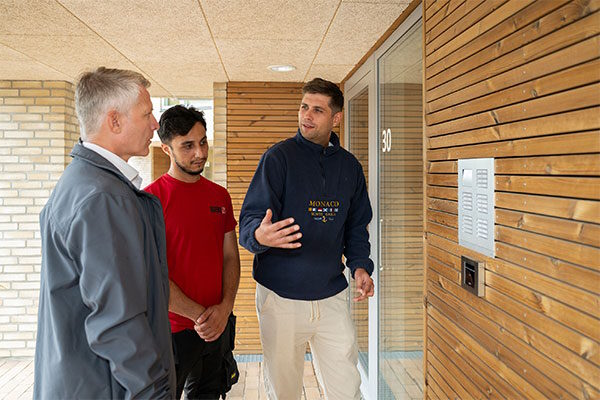 Uggerly installerer stabilt dørtelefonsystem på rekordtid i Tingbjerg