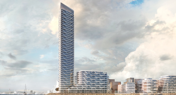 Unik gulvløsning i Aarhus' nye vartegn - Lighthouse