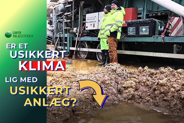 Vi gjorde denne mudderpøl til en byggeplads igen