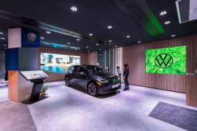 VW nye showroom i Industriens Hus