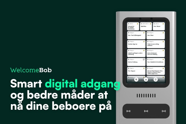 WelcomeBob dørtelefon