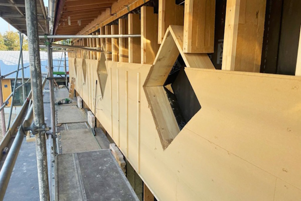 Woodfiber Terrændæk