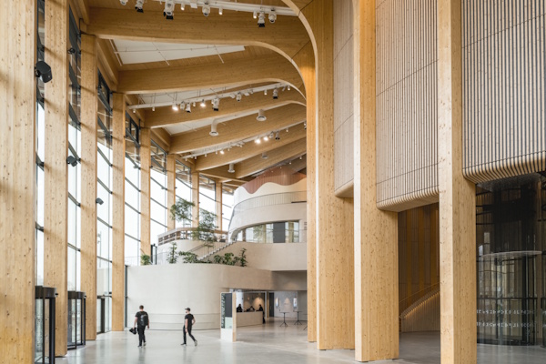 Brandsikret træ til offentlige bygninger