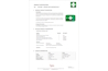 Wound Care Dispenser Blue - Datablad